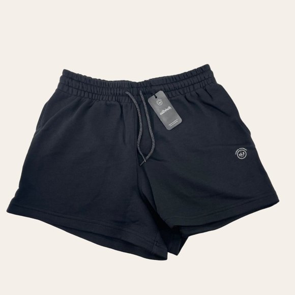 Allbirds R&R Sweat Shorts in Natural Black - Picture 2 of 4